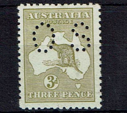 Image of Australia SG O20e LMM British Commonwealth Stamp